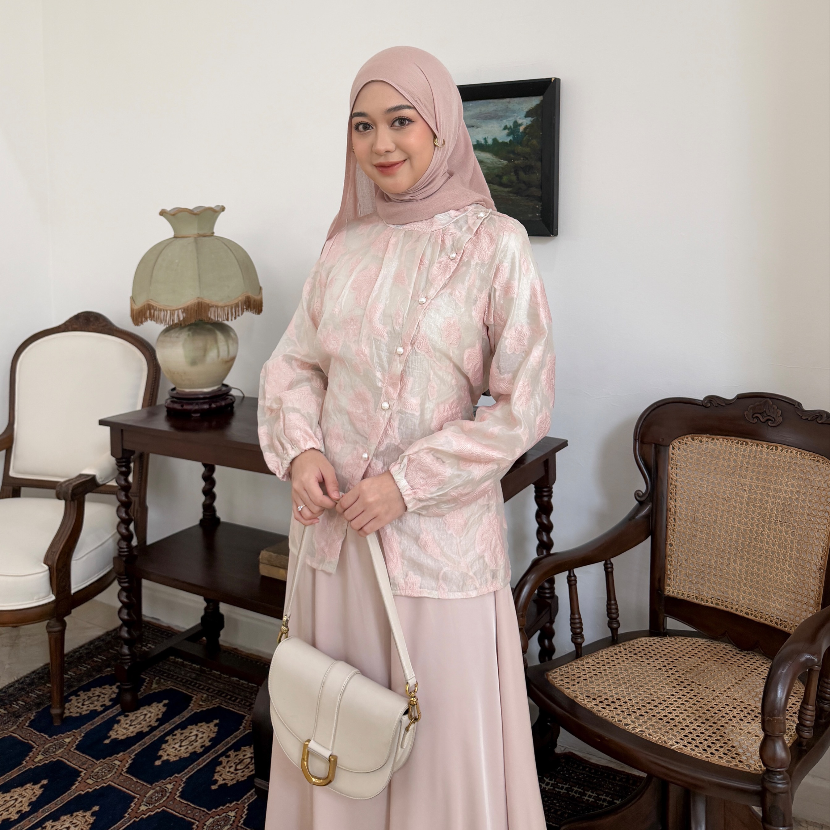 Chiara Nylon Blouse