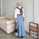 Jane Denim Skirt