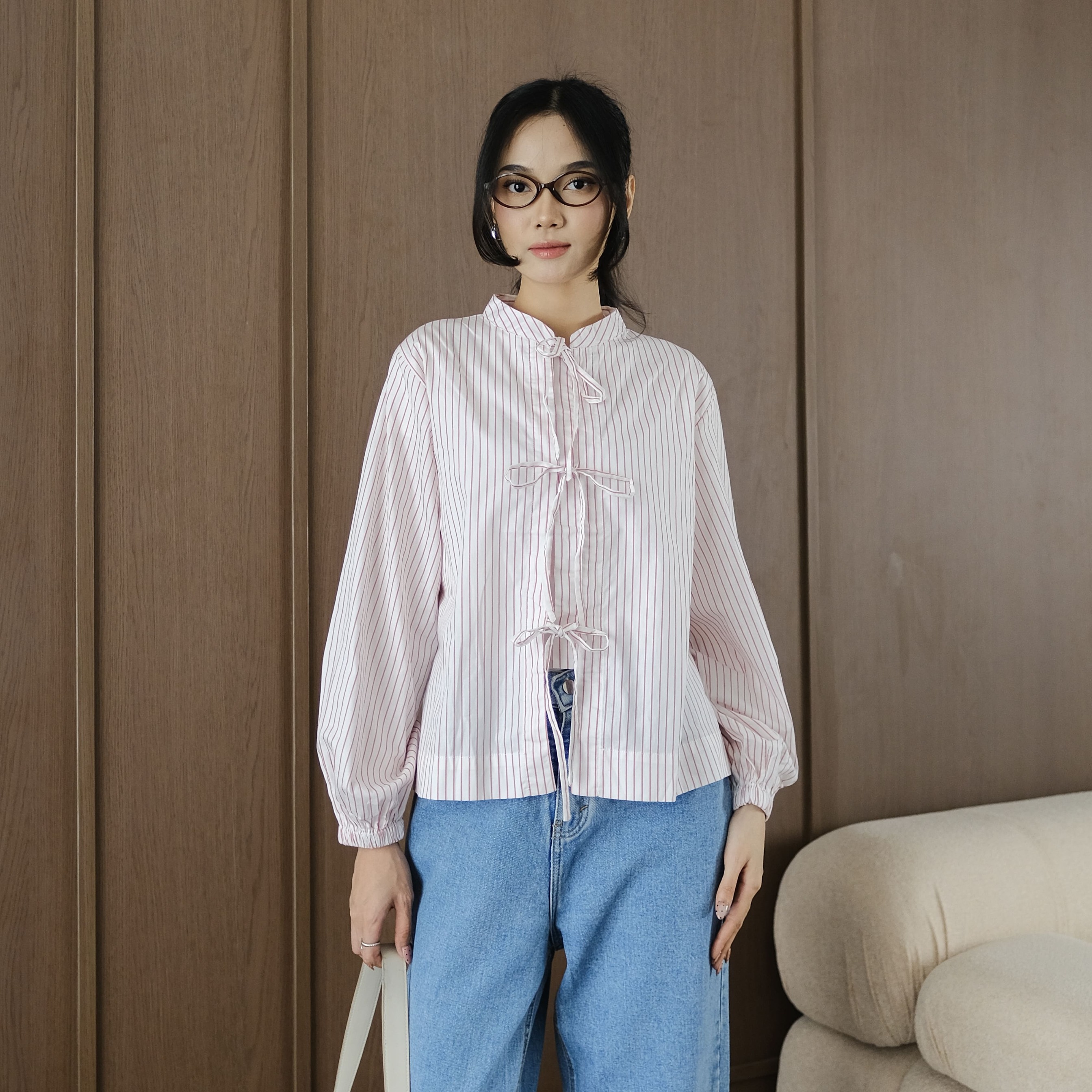 Mary Stripes Blouse