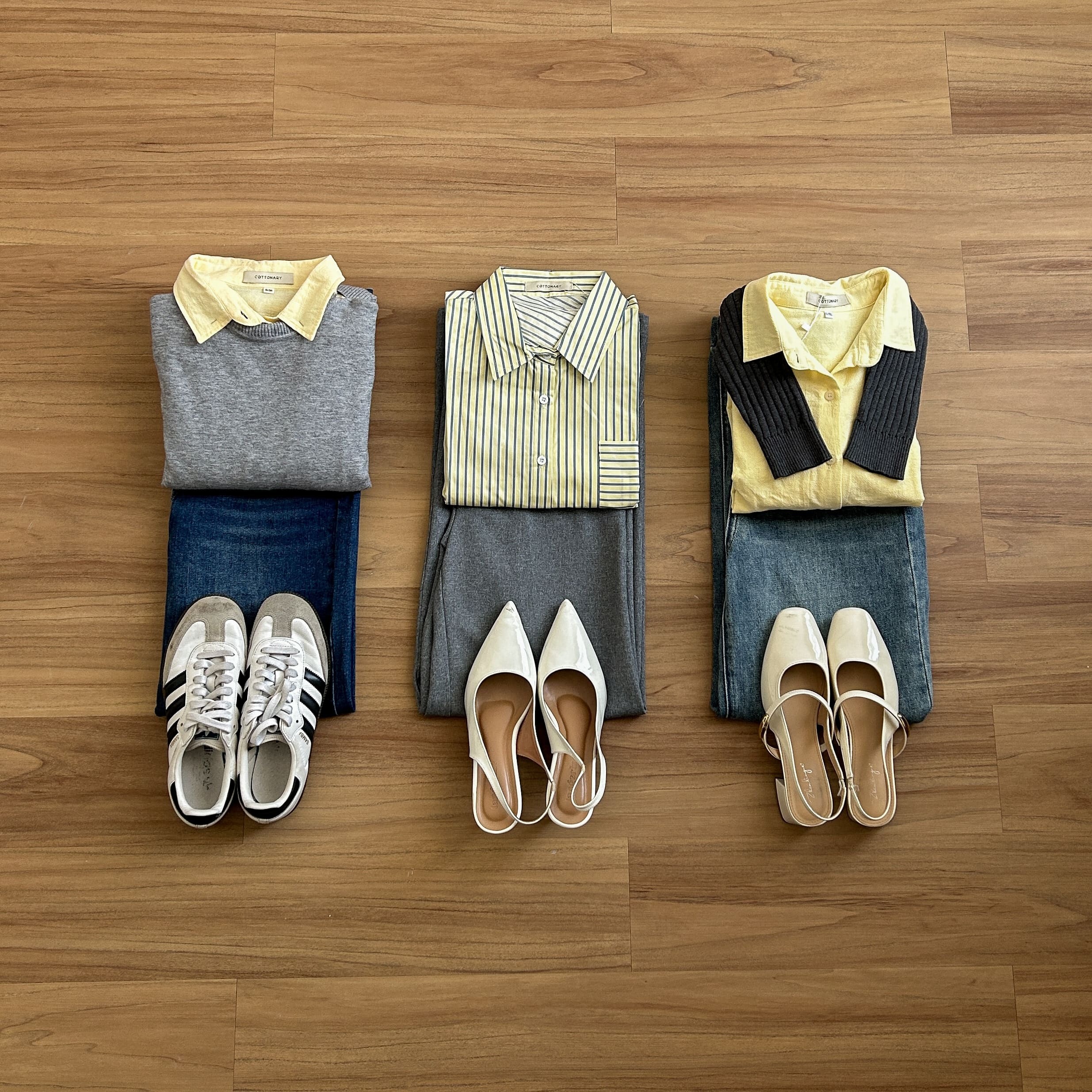 Trending Color Yellow Grey