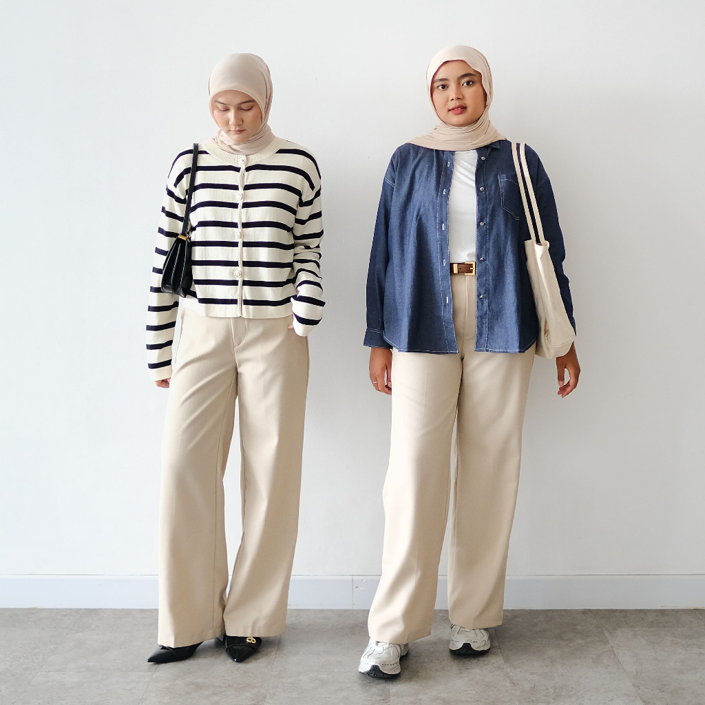 COTTONARY Kai Pants | Kulot Pants Wanita
