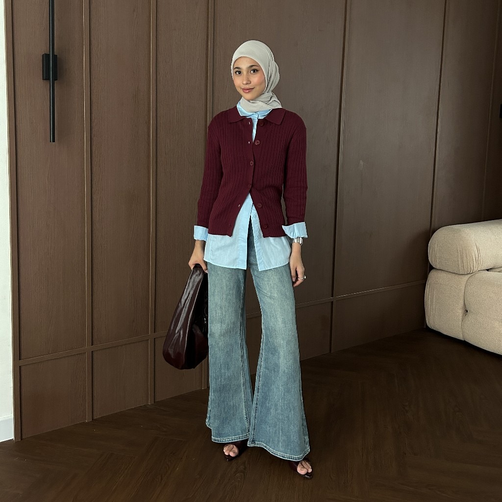 Trending Color Combo Blue Maroon