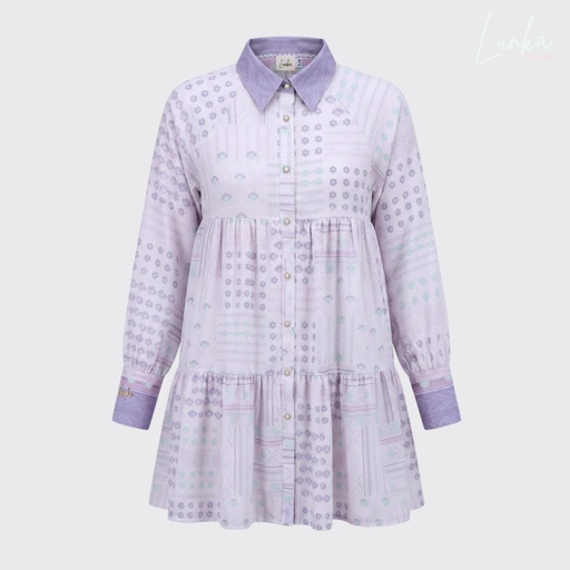 Image of LUNKA bloom - ORCHID TUNIC