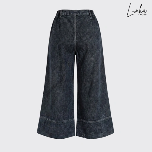Image of LUNKA ease - CULLOTE DENIM BLACK