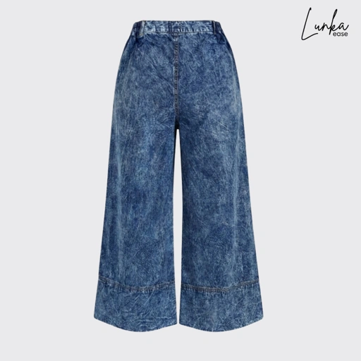 Image of LUNKA ease - CULLOTE DENIM BLUE