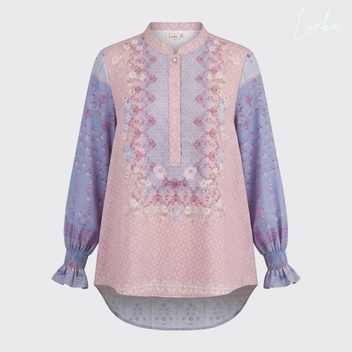 Image of LUNKA bloom - RAFFLESIA BLOUSE