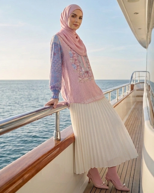 Image of LUNKA bloom - RAFFLESIA BLOUSE