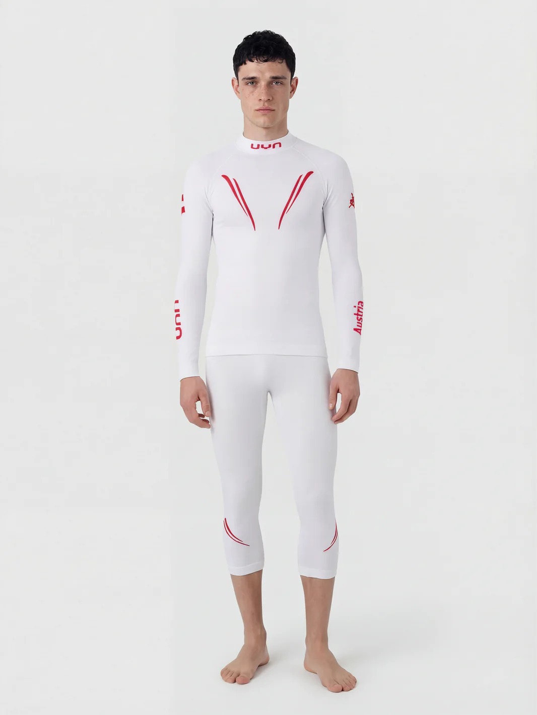 NATYON BIOMORPH TURTLENECK THERMAL JERSEY WHITE