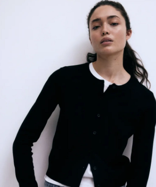 Image of Black Kazuha_Cardigan 