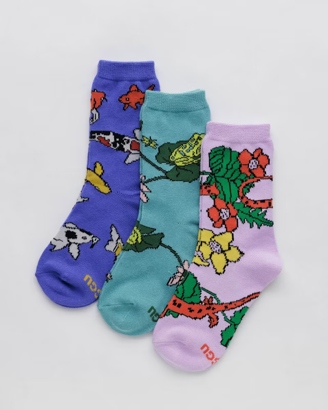[DP] Kid Crew Socks Set 3