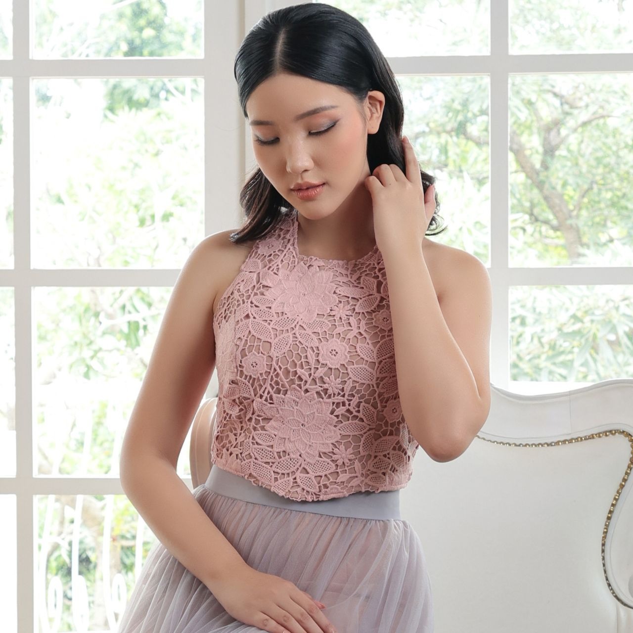 Sunset Daisy Top