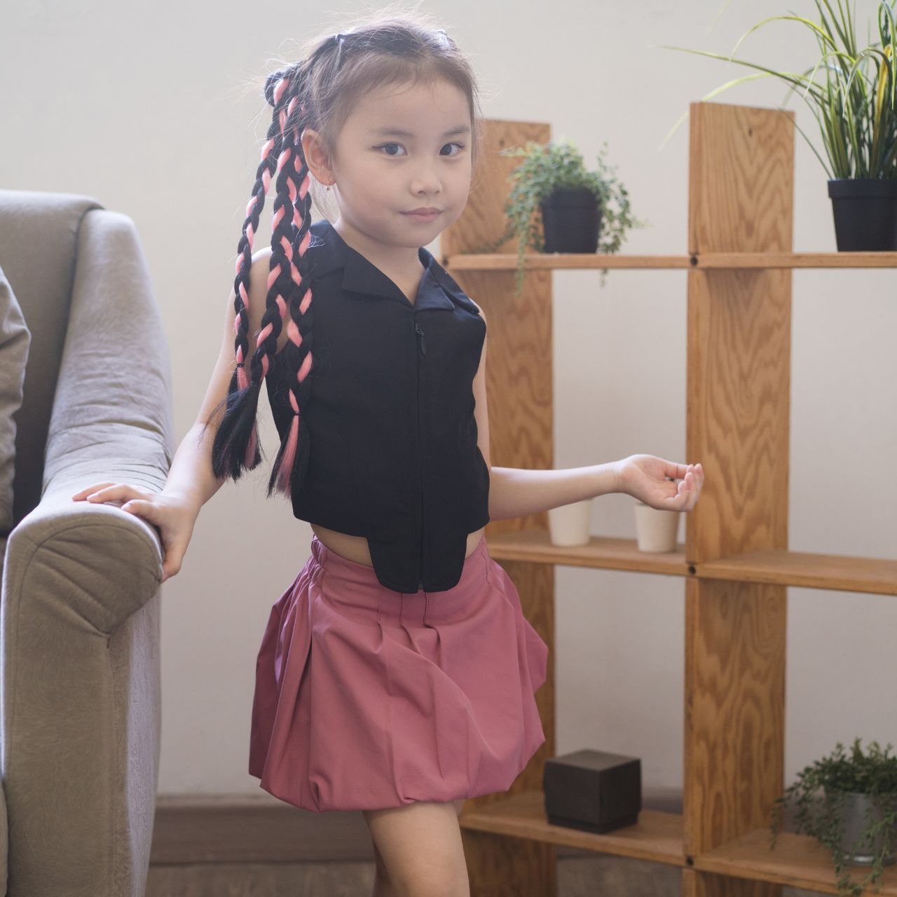 Salted Evarose Skort Kids