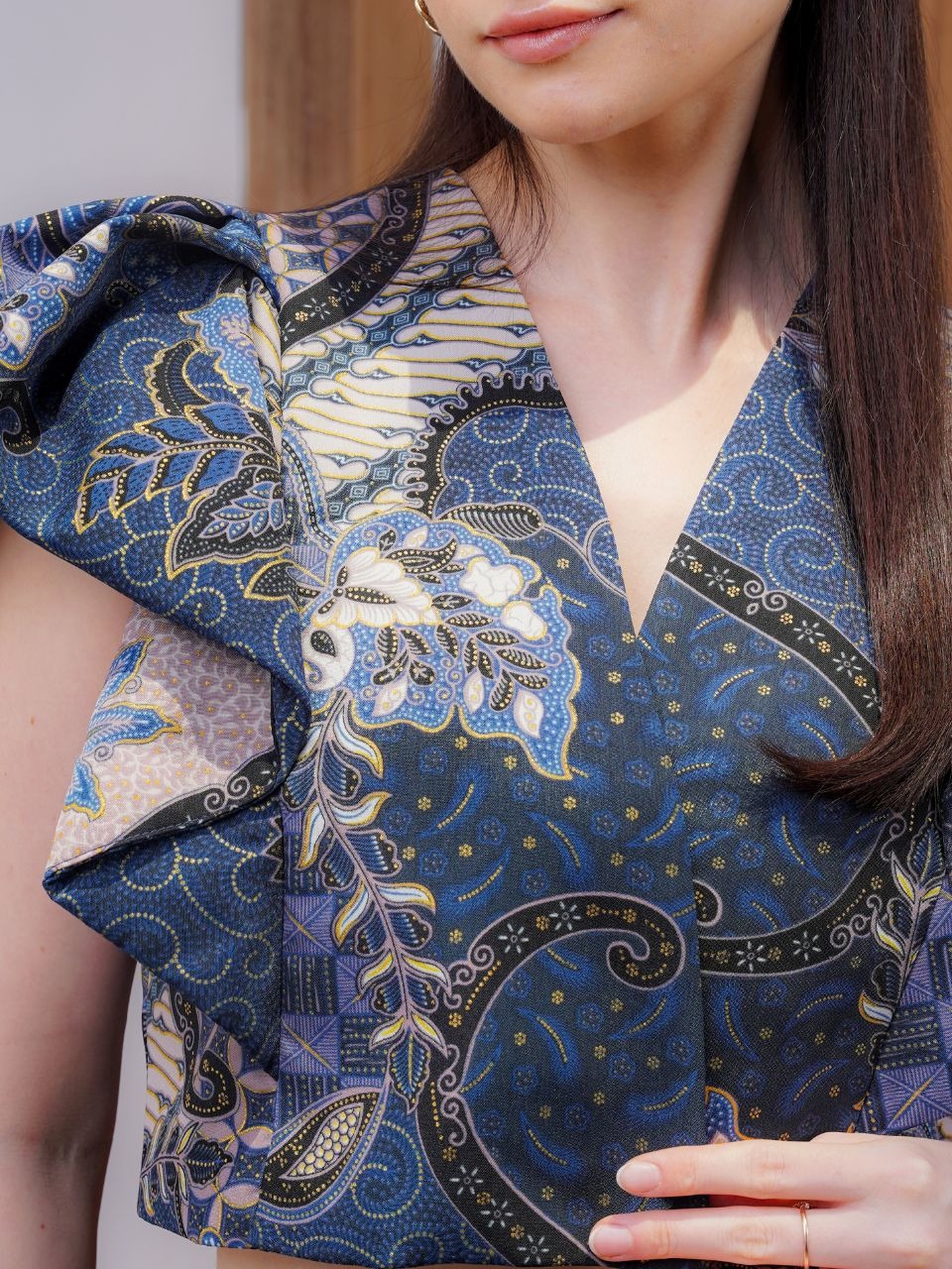 Contenance - Aruna Batik Top