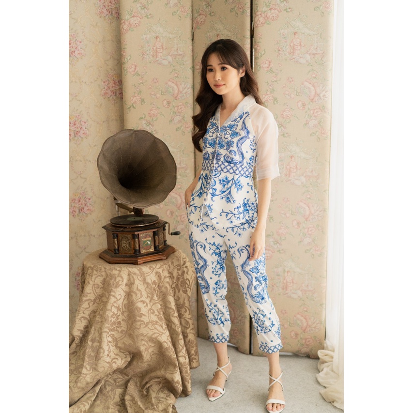 Chinoiserie Meylin Top