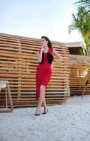 Sunset Tinasha Dress