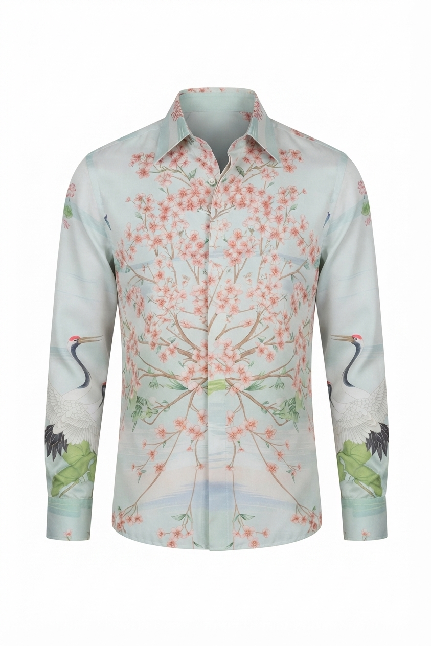 Poetry Ryu Long Shirt