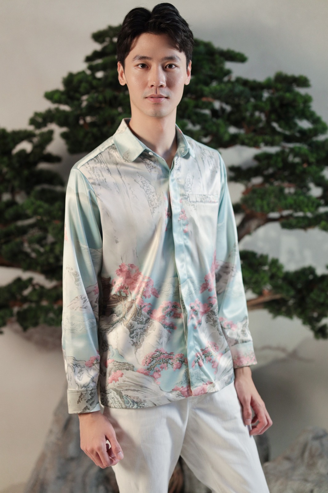 Stiches Masculine Long Shirt