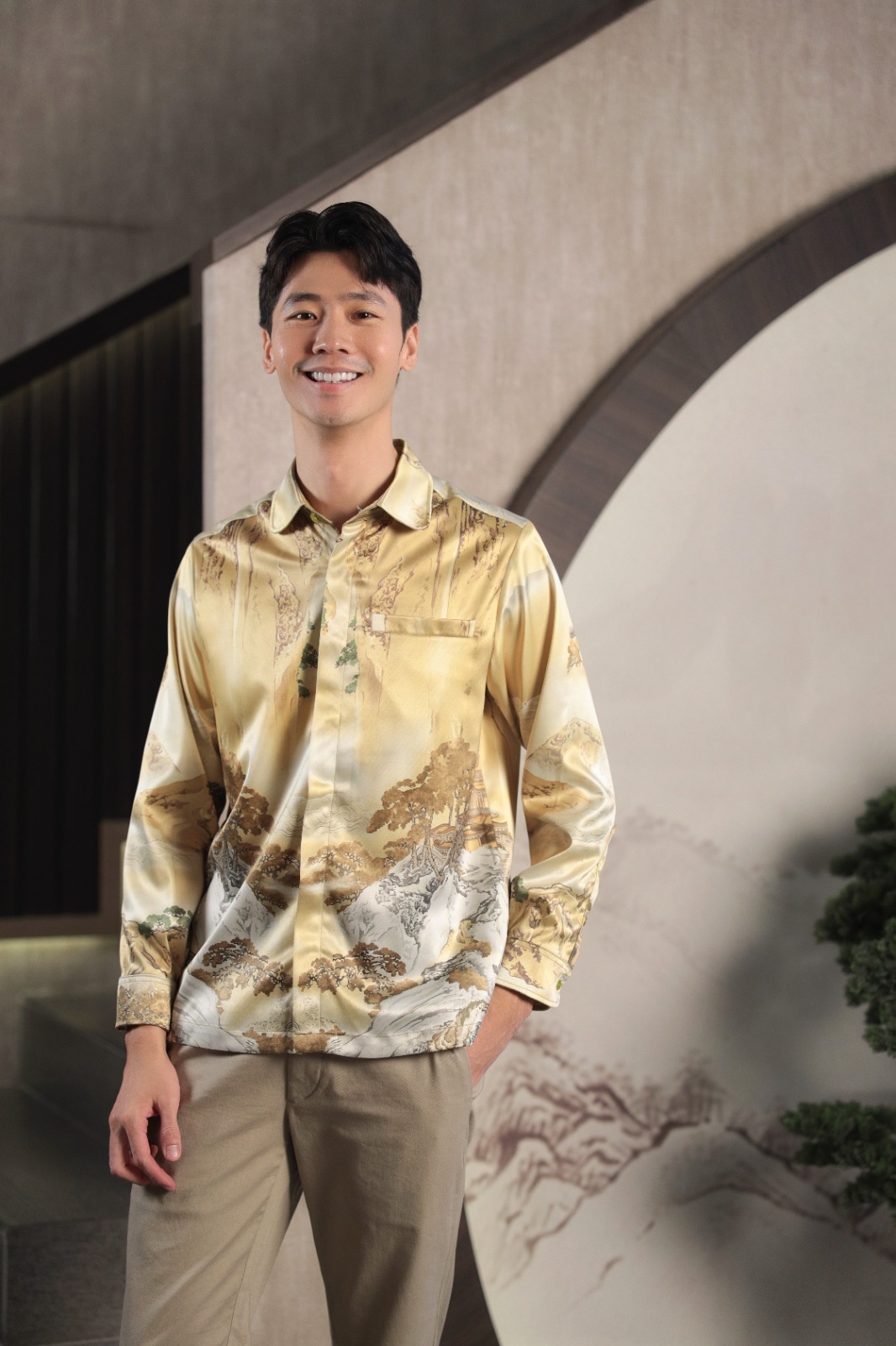 Stiches Masculine Long Shirt