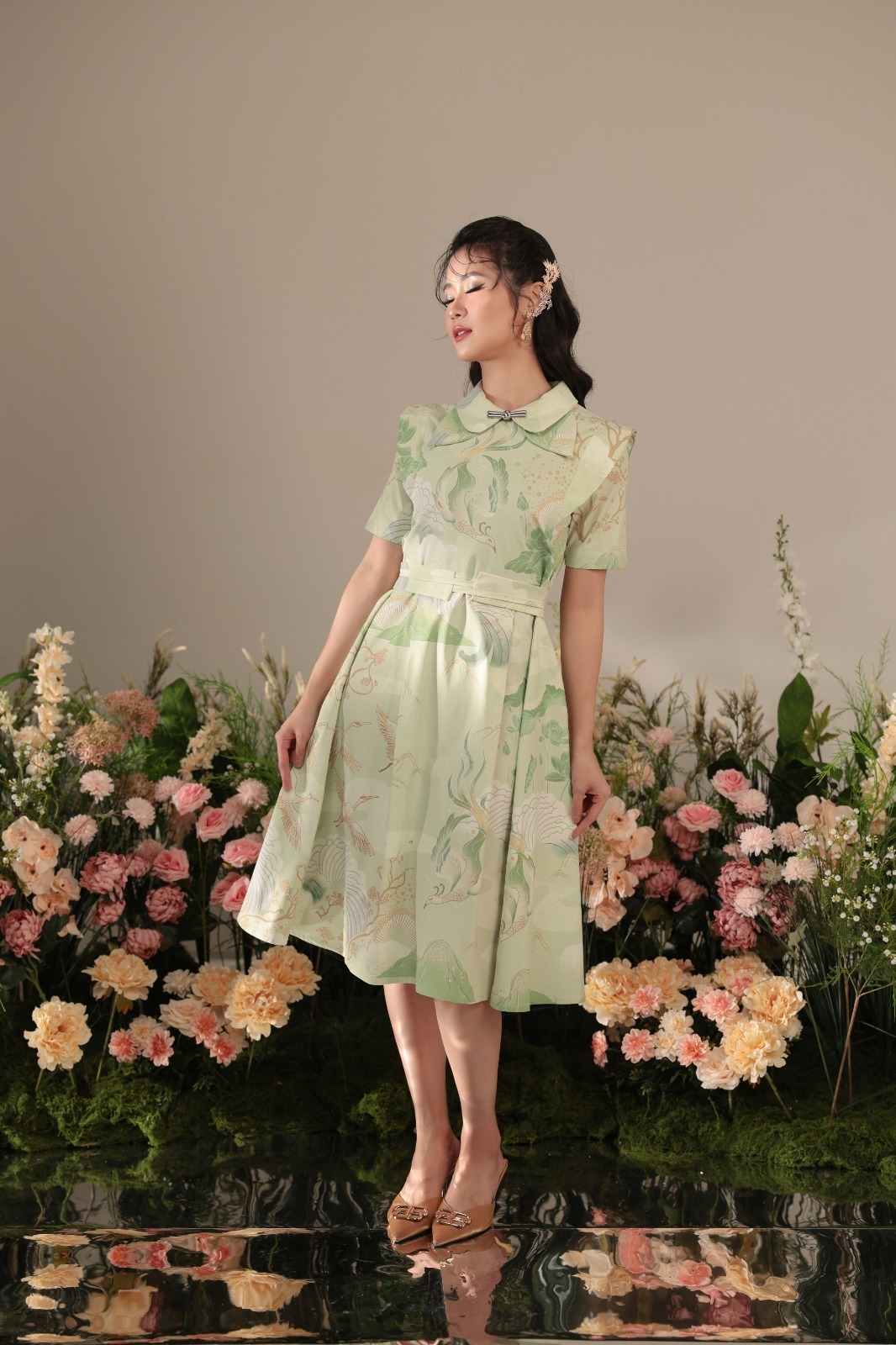 Symphony Coral Dress