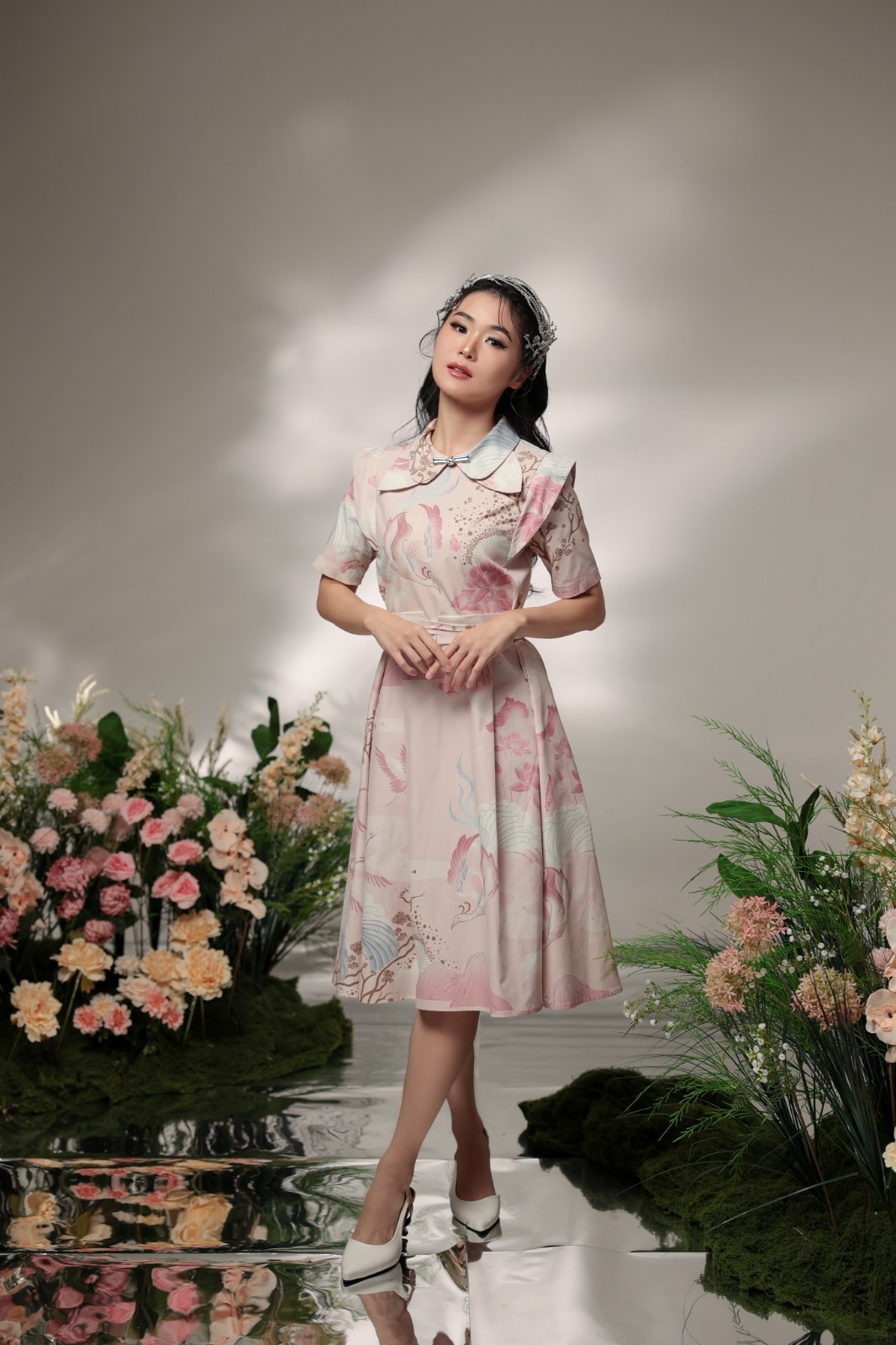 Symphony Coral Dress