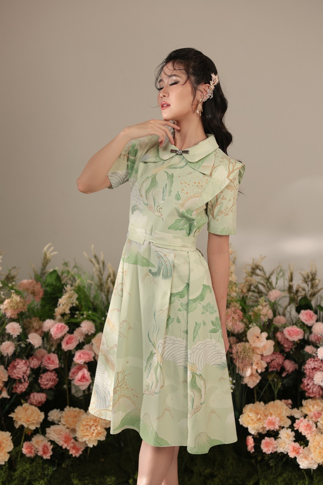 Symphony Coral Dress