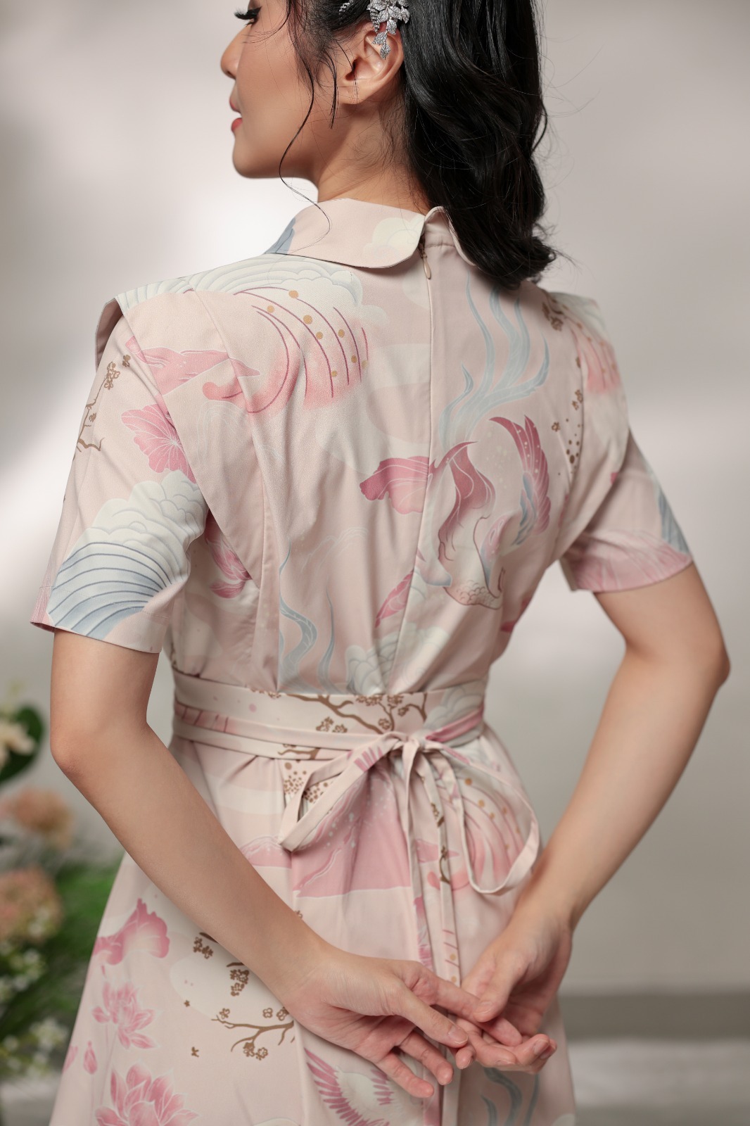 Symphony Coral Dress