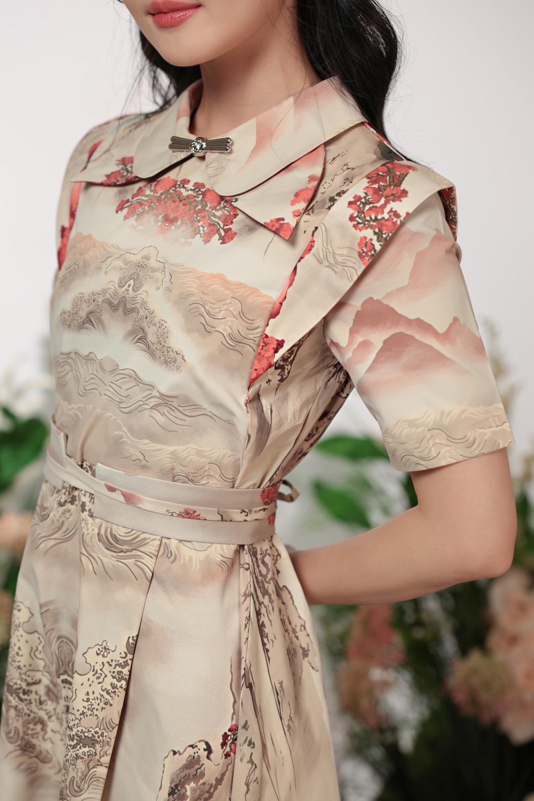 Symphony Coral Dress
