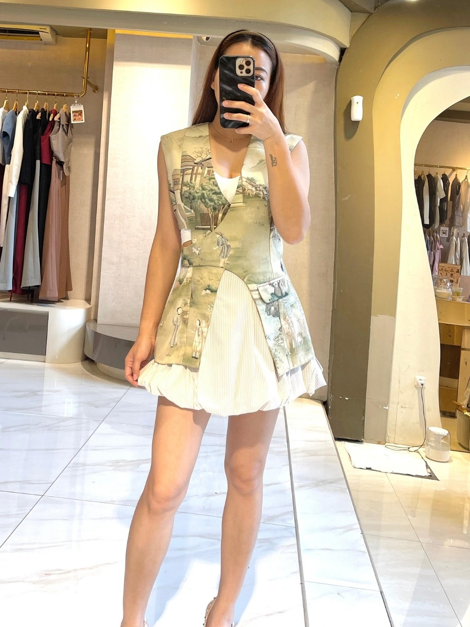 Stiches Mavy Motif Top