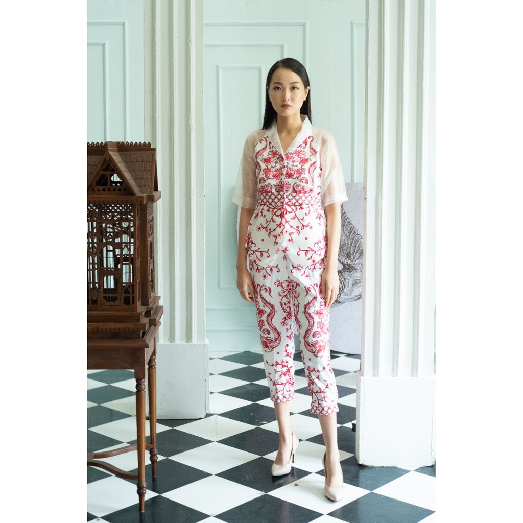 Chinoiserie Meylin Top
