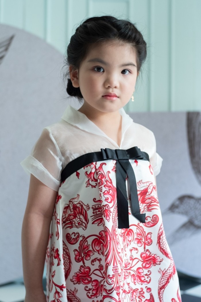 Chinoiserie Calla Dress Kids