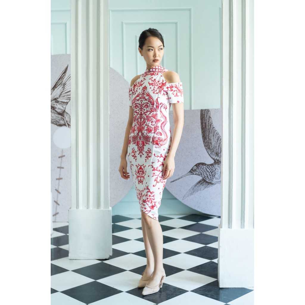 Chinoiserie Janet Dress