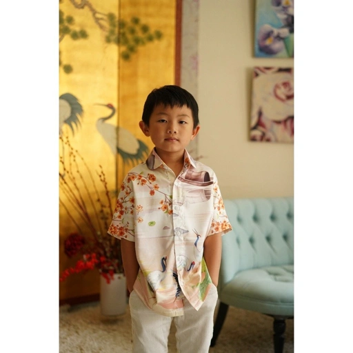 Image of Surin Kemeja Ryu Kids Auntumn