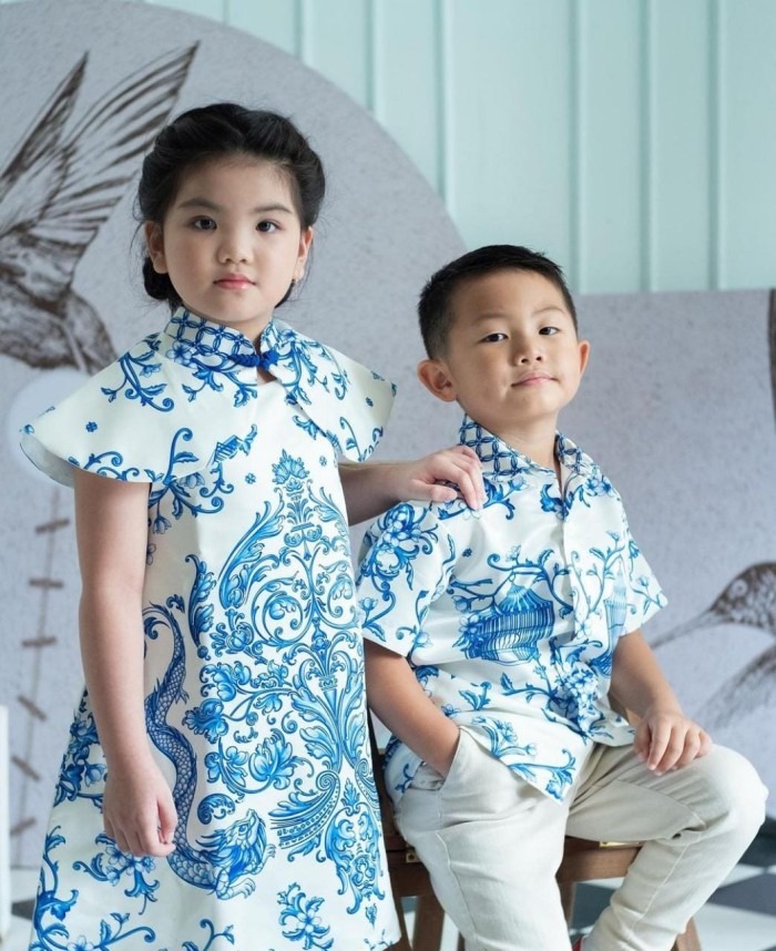Chinoiserie Yuan Dress Kids