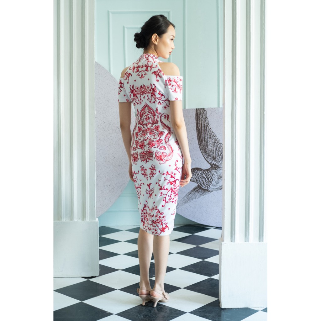 Chinoiserie Janet Dress