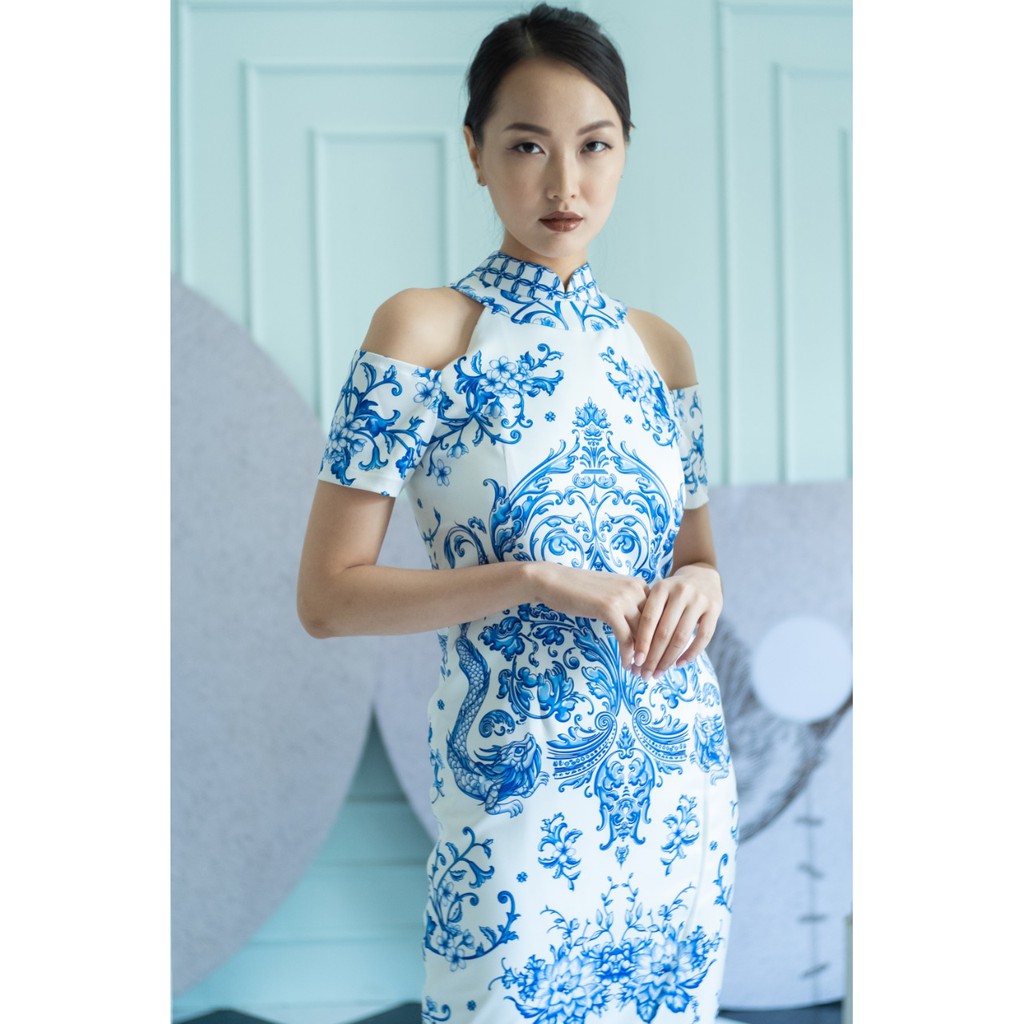 Chinoiserie Janet Dress