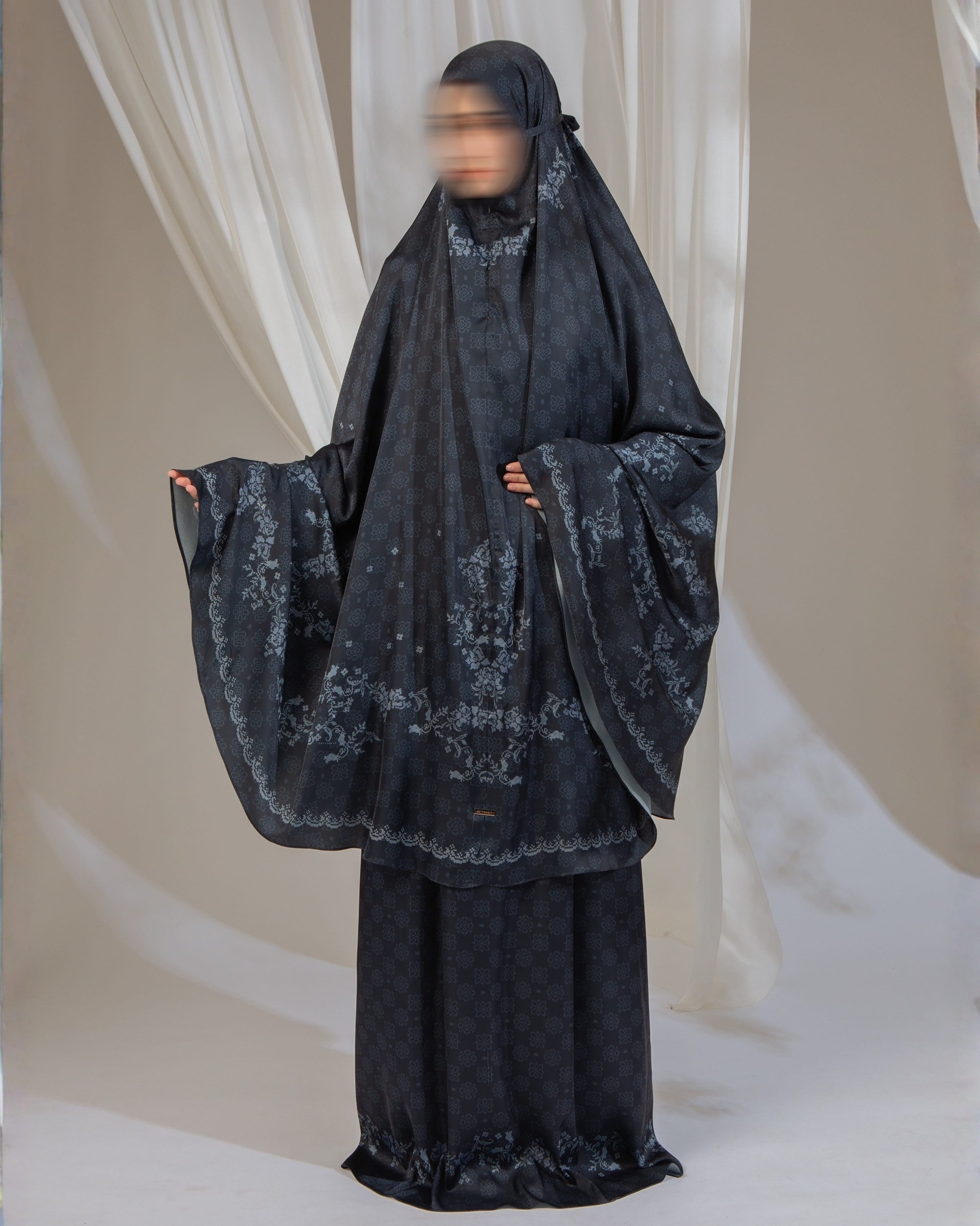 Serene Prayer set Mom Navy