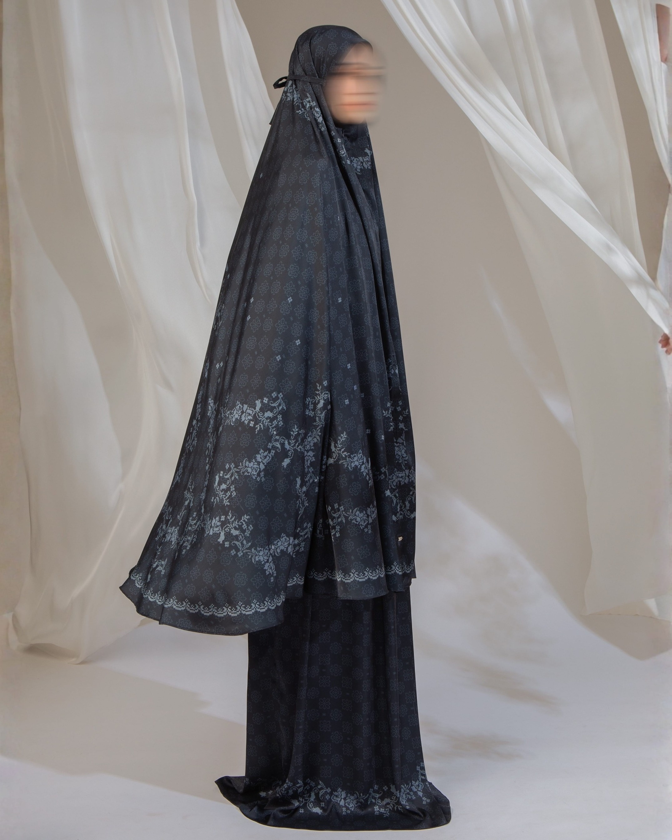 Serene Prayer set Mom Navy
