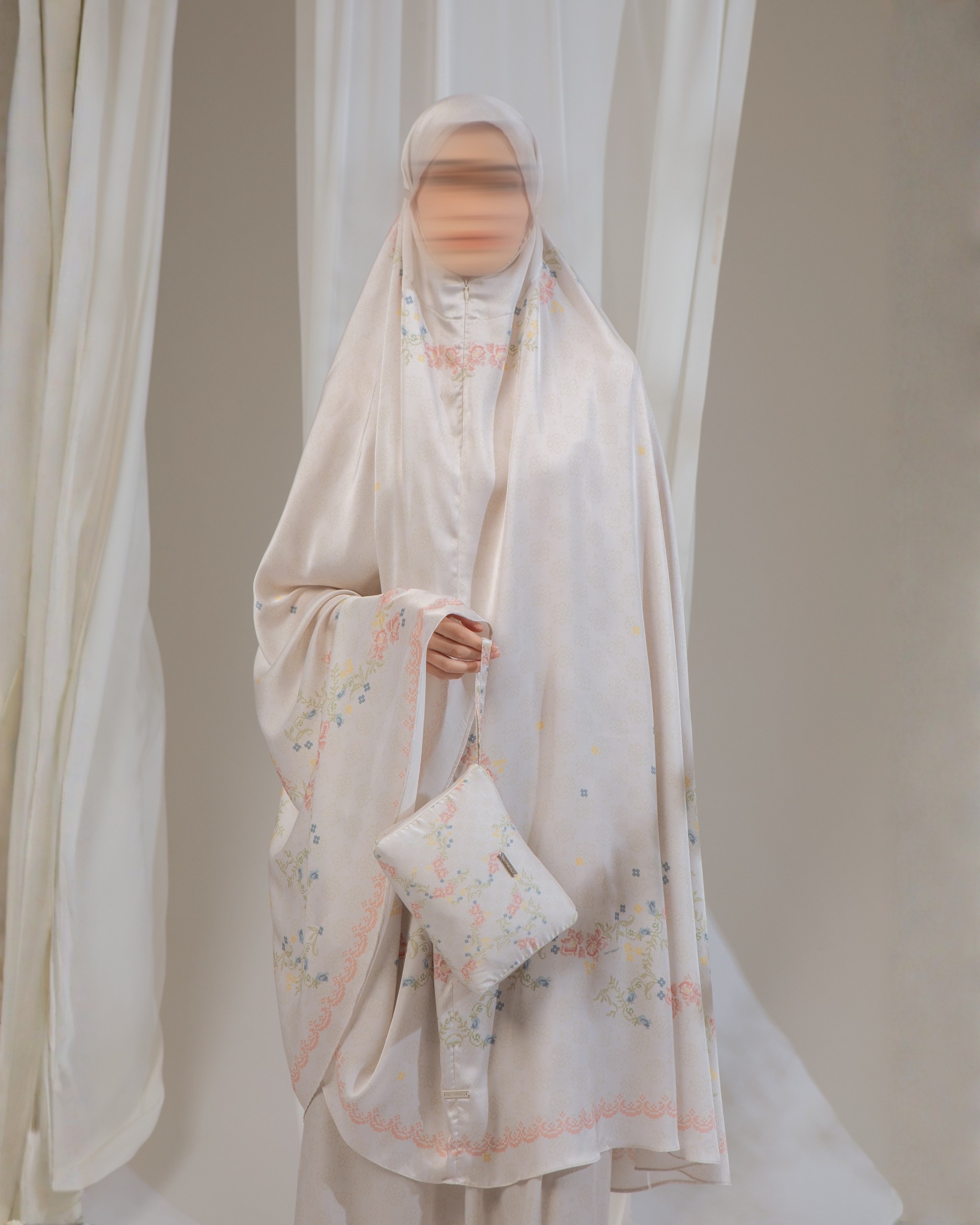 Serene Prayer set Mom Ivory