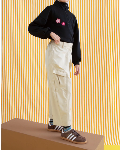 Image of Aiden pants Kids Beige