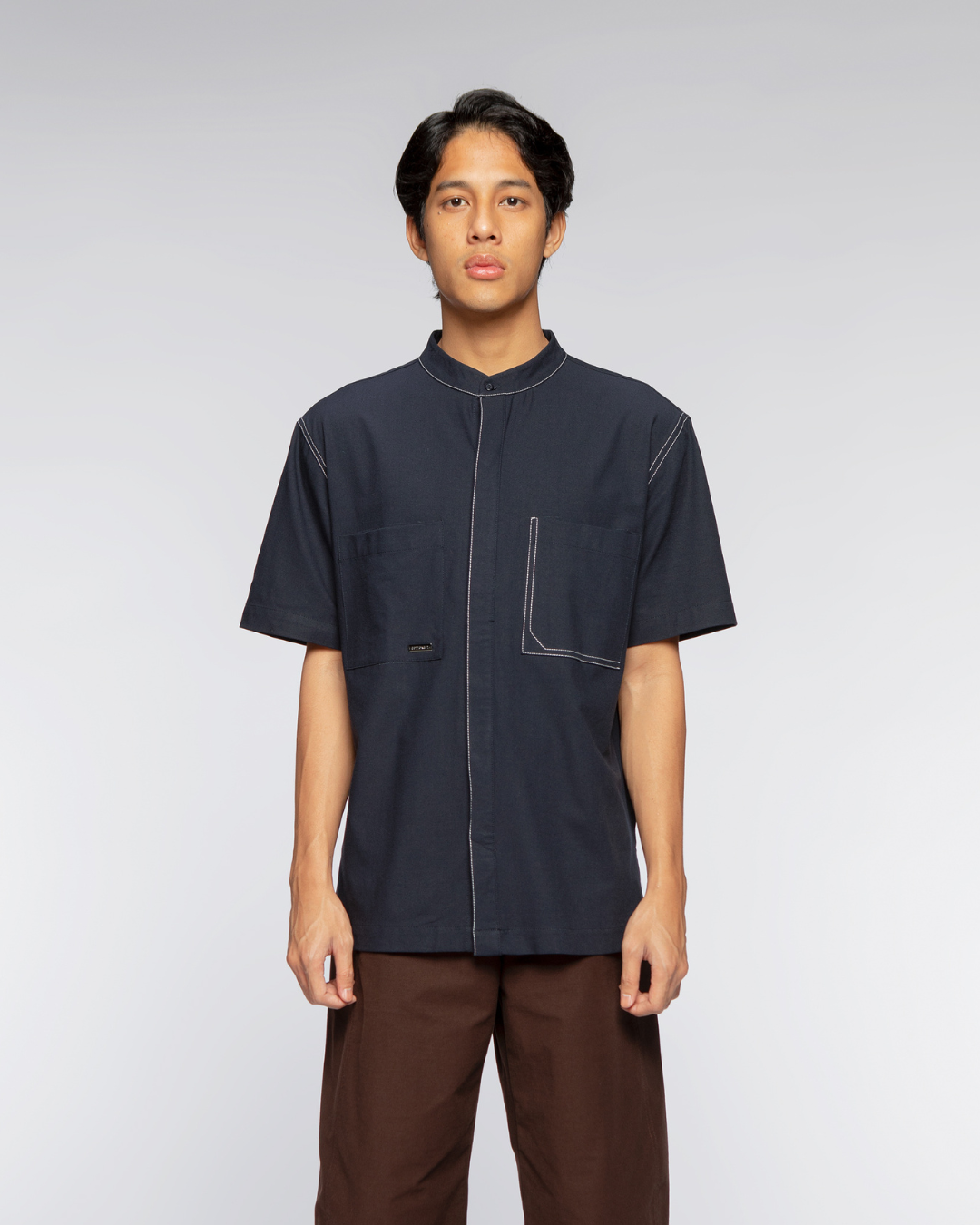Ananta shirt Dad Midnight Blue