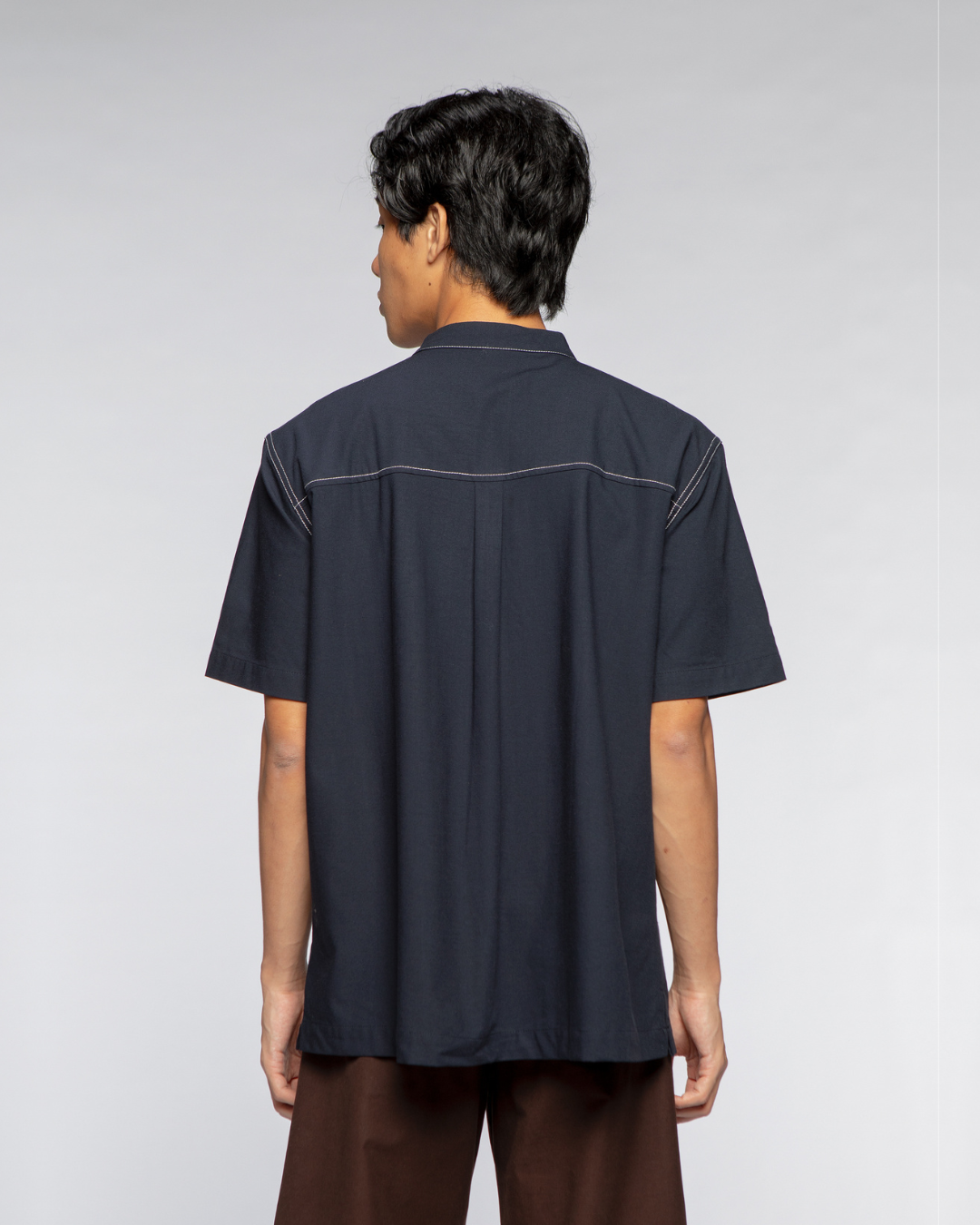 Ananta shirt Dad Midnight Blue