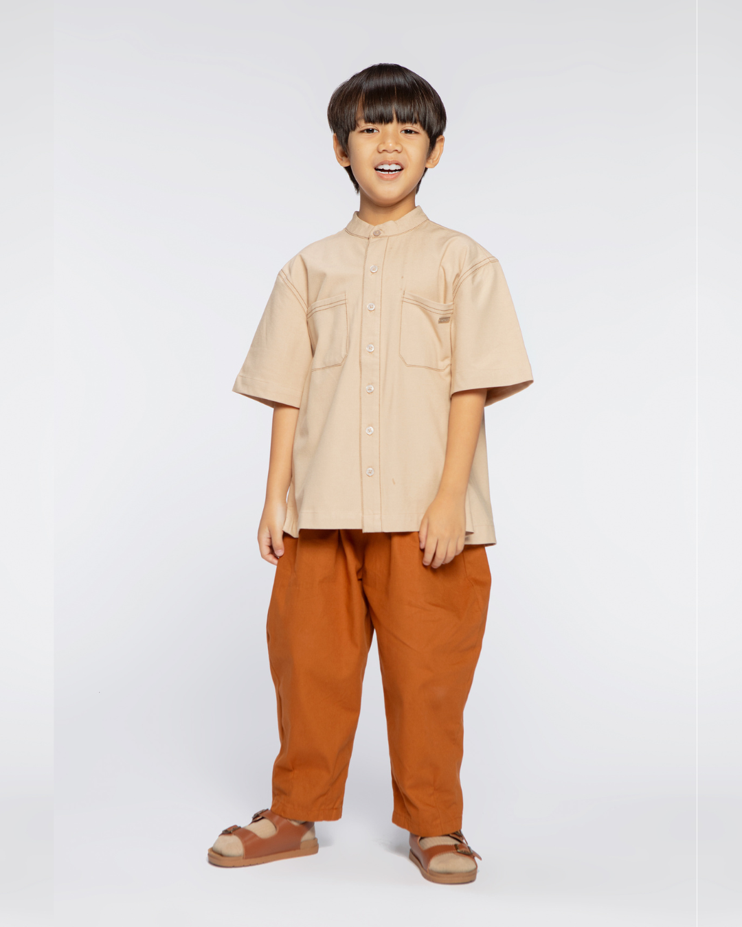 Ananta shirt Kids Sand