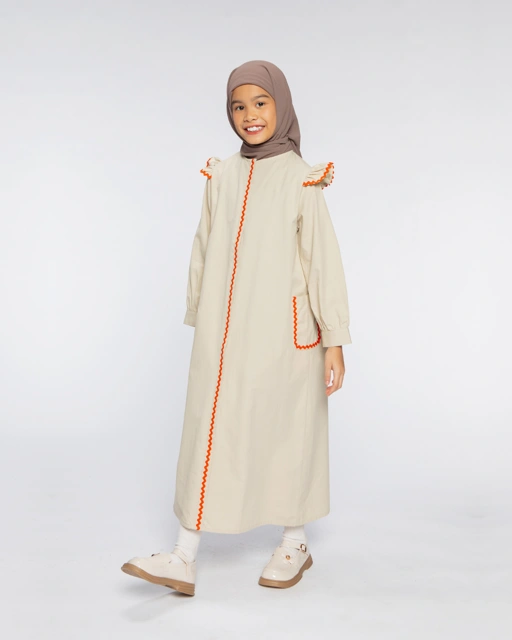 Image of Asha dress Kids Beige