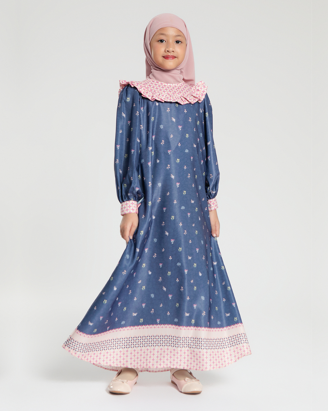 Azalea dress Kids Navy