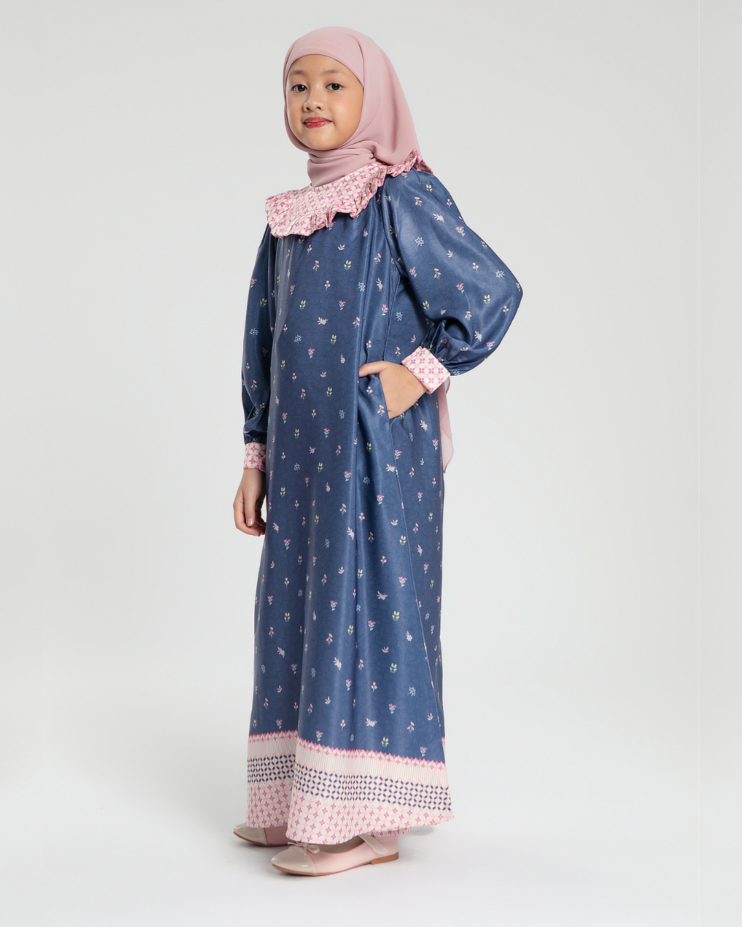Azalea dress Kids Navy