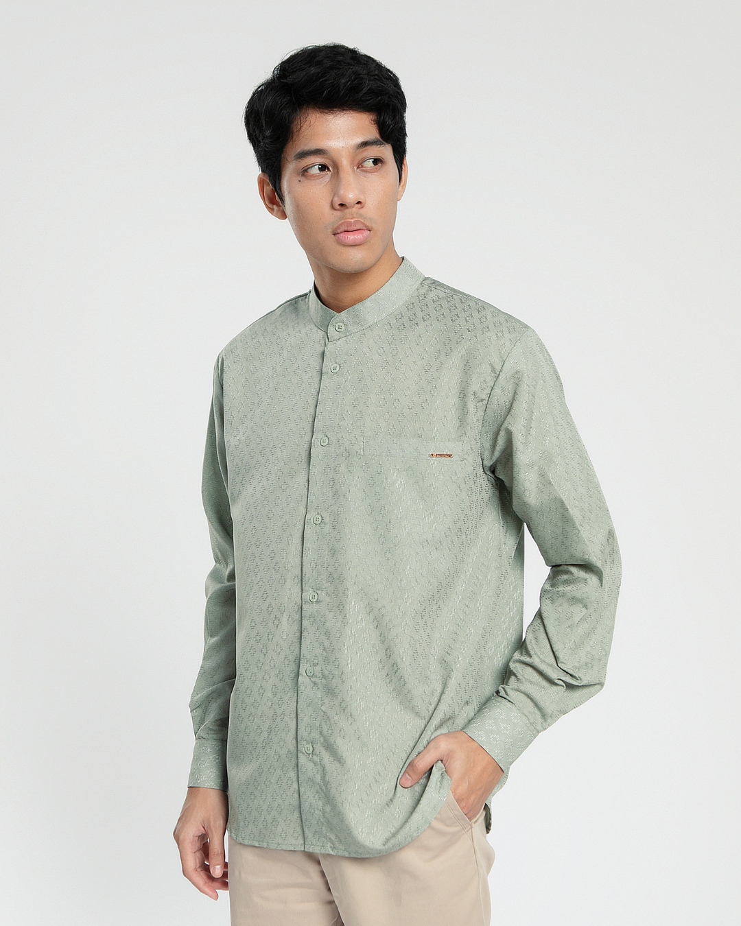 Azalea shirt Dad Moss Green