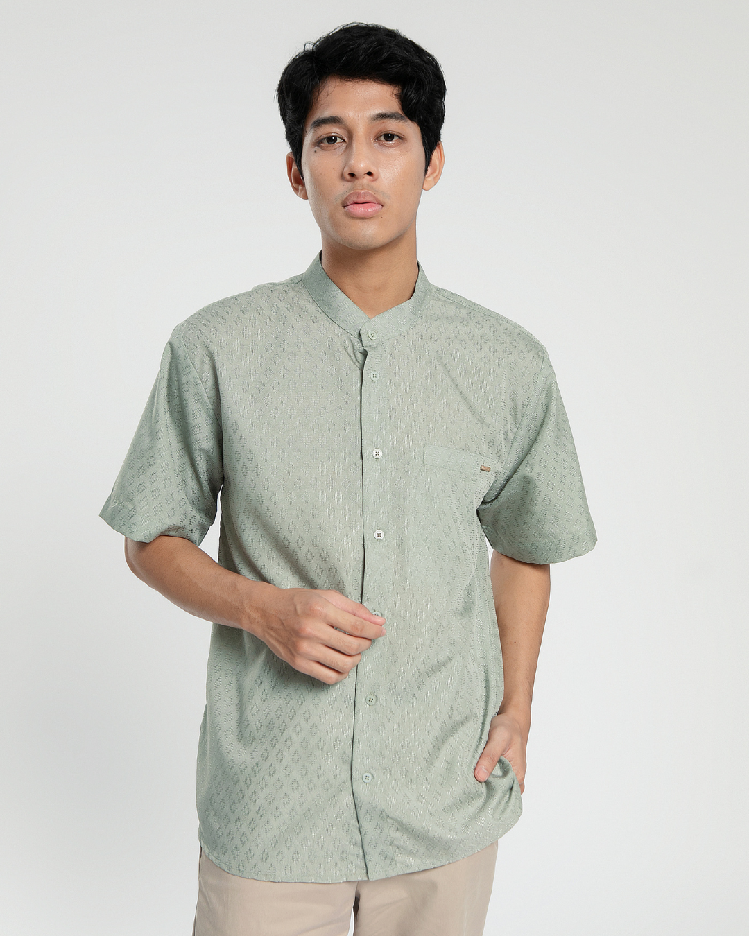 Azalea shirt Dad Moss Green