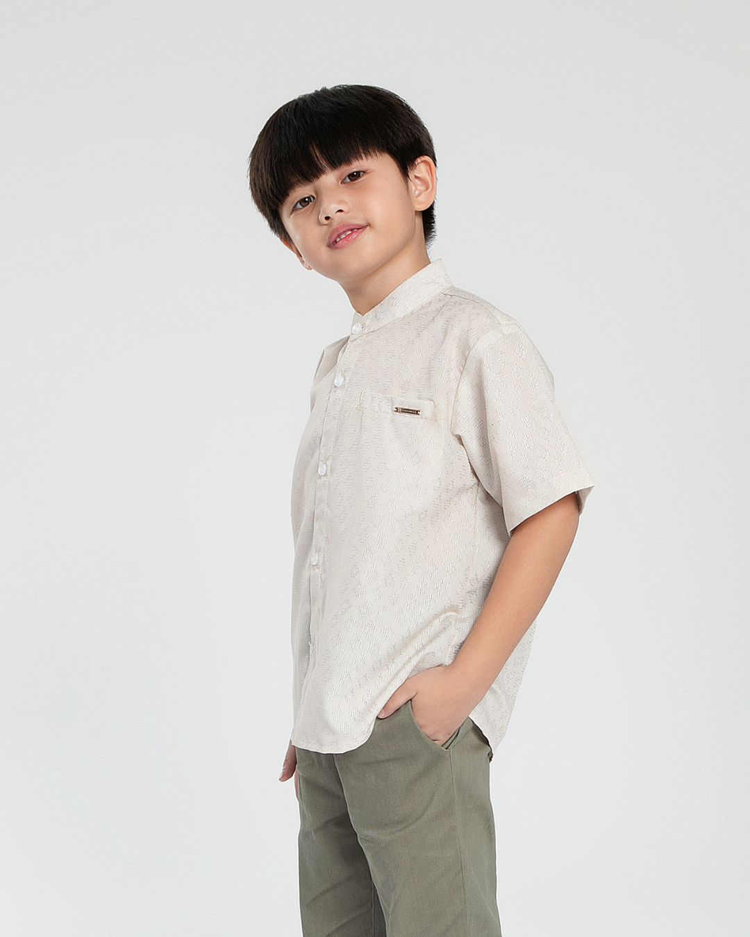 Azalea shirt Kids Beige
