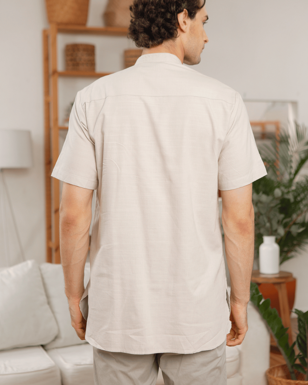 Darya shirt Man (Taupe)