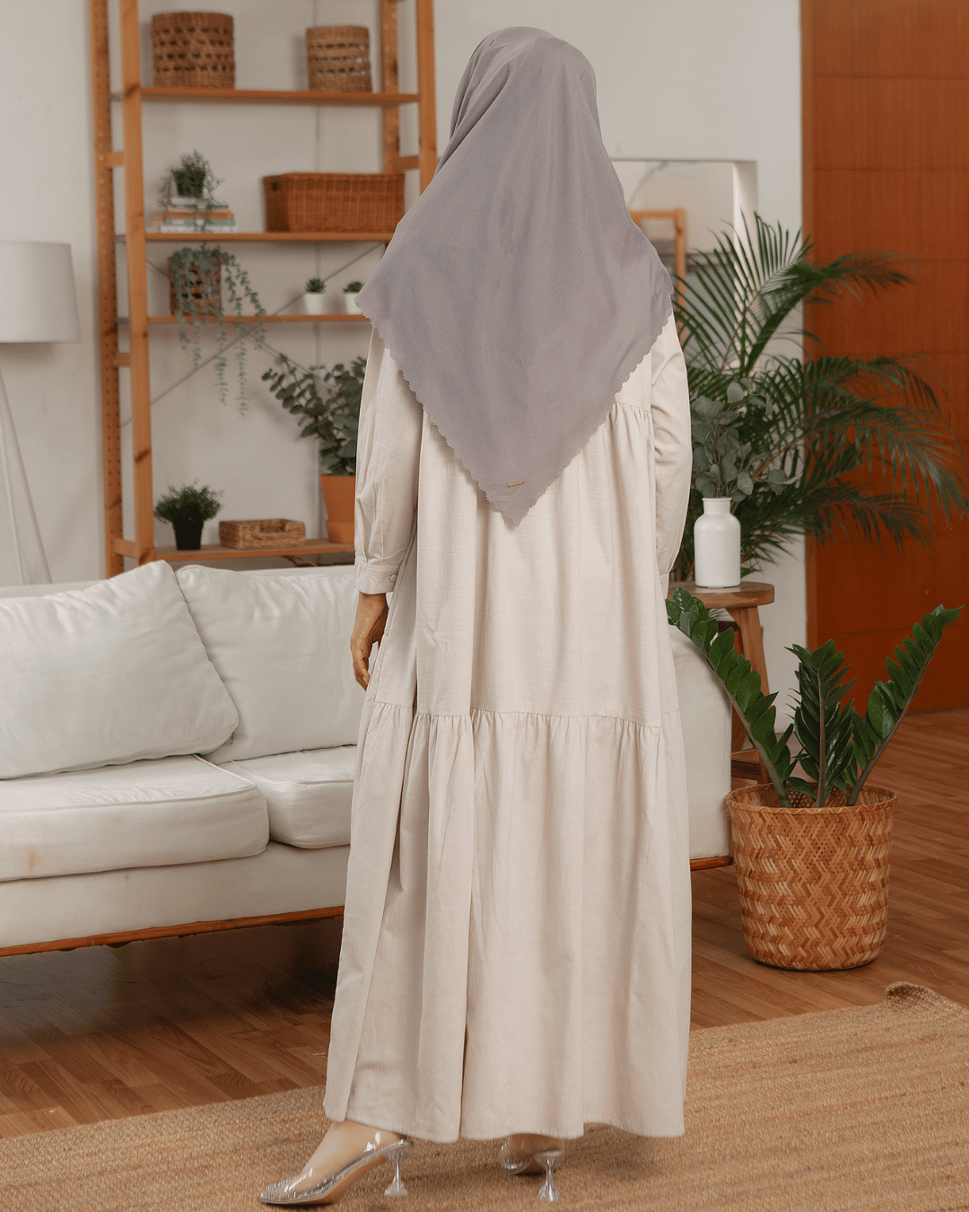 Darya dress Mom (Taupe)